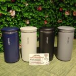 تراول ماگ انجوی استیل دوجداره درب رنگی